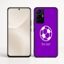 כיסוי בעיצוב אישי עם השם שלך לדגם - Realme 16 Pro+ 5G בעיצוב כדורגל כדור כדורגל
