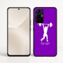 כיסוי בעיצוב אישי עם השם שלך לדגם - Realme 16 Pro+ 5G בעיצוב הרמת משקולות