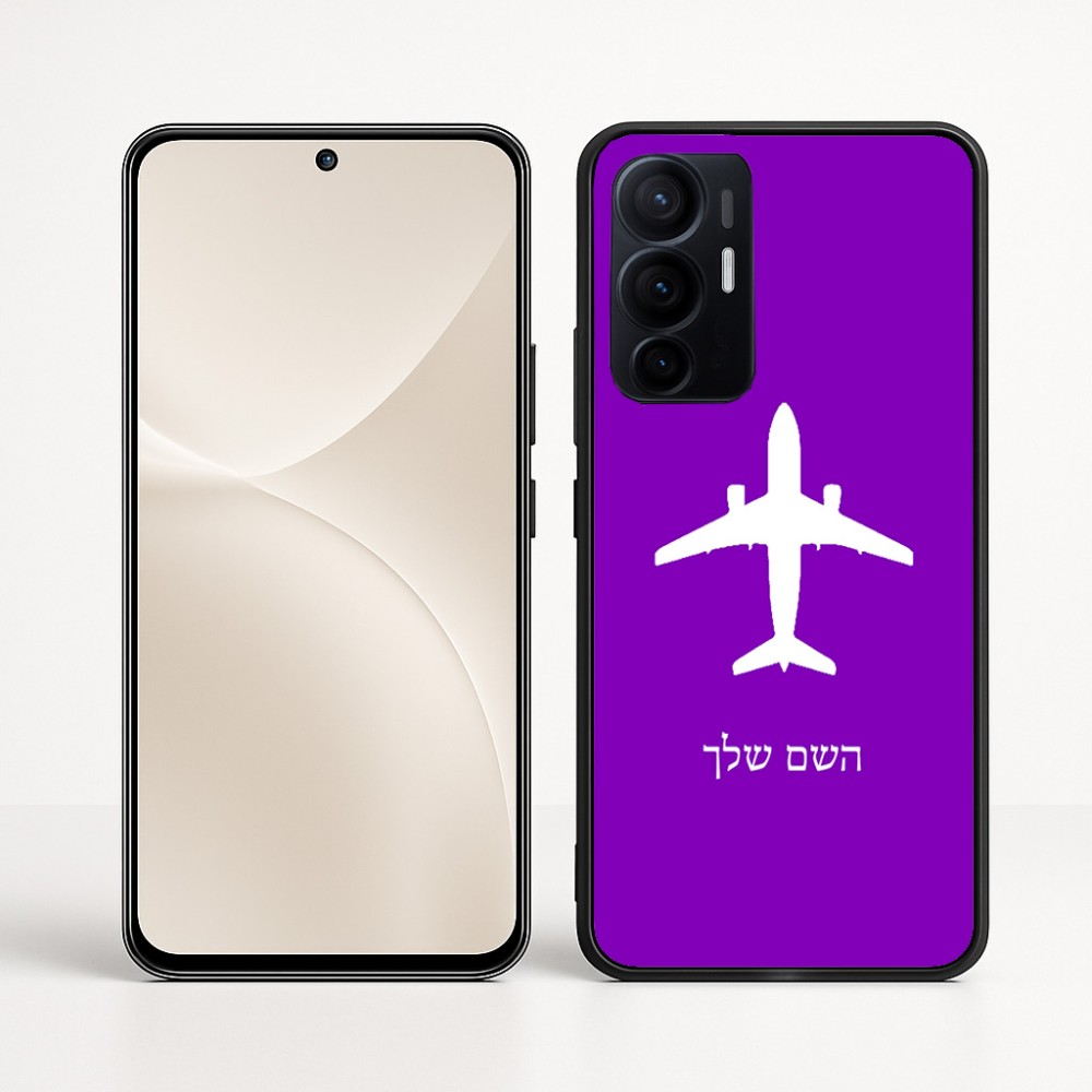 כיסוי בעיצוב אישי עם השם שלך לדגם - Realme 16 Pro+ 5G בעיצוב טייס - טייס