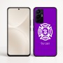 כיסוי בעיצוב אישי עם השם שלך לדגם - Realme 16 Pro+ 5G בעיצוב כבאי - תגית