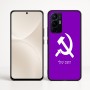 כיסוי בעיצוב אישי עם השם שלך לדגם - Realme 16 Pro+ 5G בעיצוב פטיש ומגל