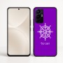 כיסוי בעיצוב אישי עם השם שלך לדגם - Realme 16 Pro+ 5G בעיצוב הגה - קפטן - ים