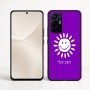 כיסוי בעיצוב אישי עם השם שלך לדגם - Realme 16 Pro+ 5G בעיצוב שמש