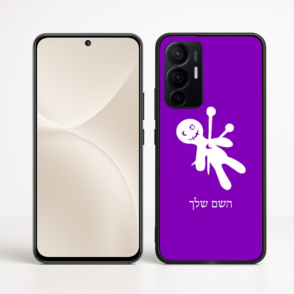 כיסוי בעיצוב אישי עם השם שלך לדגם - Realme 16 Pro+ 5G בעיצוב וודו