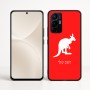כיסוי בעיצוב אישי עם השם שלך לדגם - Realme 16 Pro+ 5G בעיצוב קנגורו