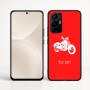 כיסוי בעיצוב אישי עם השם שלך לדגם - Realme 16 Pro+ 5G בעיצוב הארלי-דיווידסון
