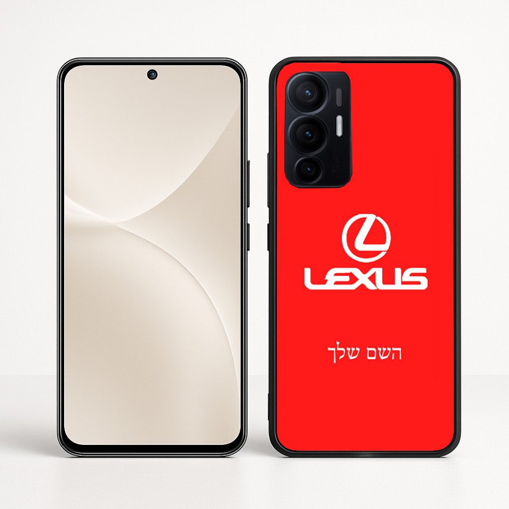 כיסוי בעיצוב אישי עם השם שלך לדגם - Realme 16 Pro+ 5G בעיצוב לקסוס