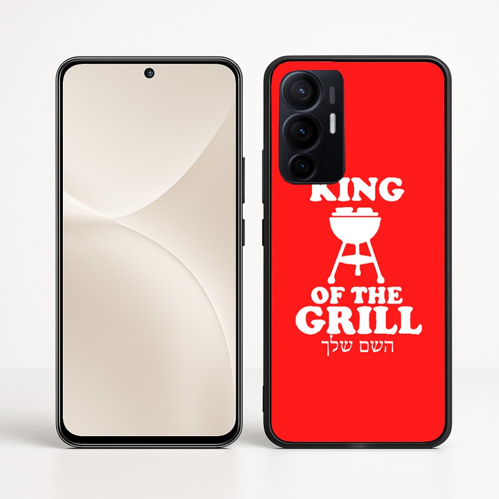 כיסוי בעיצוב אישי עם השם שלך לדגם - Realme 16 Pro+ 5G בעיצוב מלך הגריל