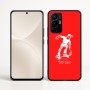 כיסוי בעיצוב אישי עם השם שלך לדגם - Realme 16 Pro+ 5G בעיצוב ילד סקייטבורד