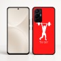 כיסוי בעיצוב אישי עם השם שלך לדגם - Realme 16 Pro+ 5G בעיצוב הרמת משקולות