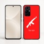 כיסוי בעיצוב אישי עם השם שלך לדגם - Realme 16 Pro+ 5G בעיצוב אק 47