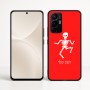 כיסוי בעיצוב אישי עם השם שלך לדגם - Realme 16 Pro+ 5G בעיצוב סקלטון