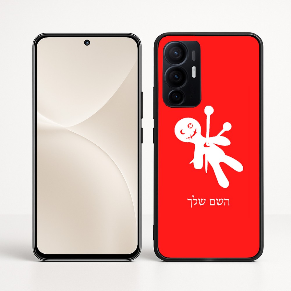 כיסוי בעיצוב אישי עם השם שלך לדגם - Realme 16 Pro+ 5G בעיצוב וודו