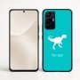 כיסוי בעיצוב אישי עם השם שלך לדגם - Realme 16 Pro+ 5G בעיצוב דינוזאור