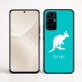 כיסוי בעיצוב אישי עם השם שלך לדגם - Realme 16 Pro+ 5G בעיצוב קנגורו