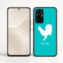 כיסוי בעיצוב אישי עם השם שלך לדגם - Realme 16 Pro+ 5G בעיצוב תרנגול