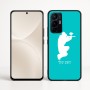 כיסוי בעיצוב אישי עם השם שלך לדגם - Realme 16 Pro+ 5G בעיצוב שחקן כאב כדור