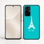כיסוי בעיצוב אישי עם השם שלך לדגם - Realme 16 Pro+ 5G בעיצוב מגדל אייפל
