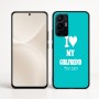 כיסוי בעיצוב אישי עם השם שלך לדגם - Realme 16 Pro+ 5G בעיצוב אוהב את החברה שלי