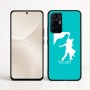 כיסוי בעיצוב אישי עם השם שלך לדגם - Realme 16 Pro+ 5G בעיצוב אישה רוקדת עם גבר