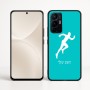 כיסוי בעיצוב אישי עם השם שלך לדגם - Realme 16 Pro+ 5G בעיצוב רץ