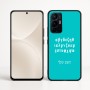 כיסוי בעיצוב אישי עם השם שלך לדגם - Realme 16 Pro+ 5G בעיצוב האלפבית היווני