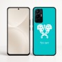כיסוי בעיצוב אישי עם השם שלך לדגם - Realme 16 Pro+ 5G בעיצוב פרחי קרן