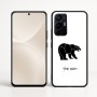 כיסוי בעיצוב אישי עם השם שלך לדגם - Realme 16 Pro+ 5G בעיצוב דוב
