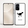 כיסוי בעיצוב אישי עם השם שלך לדגם - Realme 16 Pro+ 5G בעיצוב דינוזאור