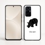 כיסוי בעיצוב אישי עם השם שלך לדגם - Realme 16 Pro+ 5G בעיצוב קרנף