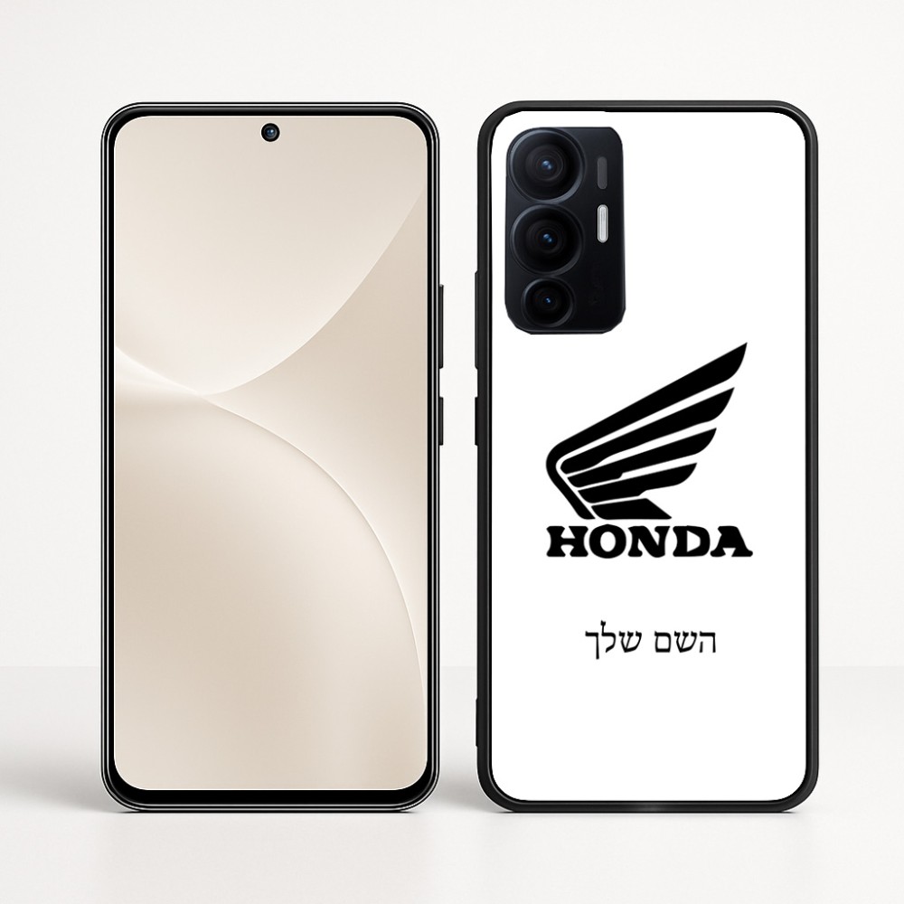 כיסוי בעיצוב אישי עם השם שלך לדגם - Realme 16 Pro+ 5G בעיצוב הונדה