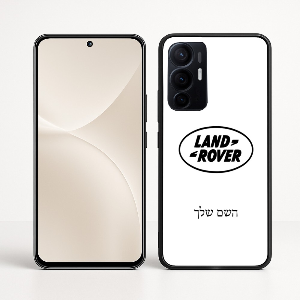 כיסוי בעיצוב אישי עם השם שלך לדגם - Realme 16 Pro+ 5G בעיצוב לנד רובר