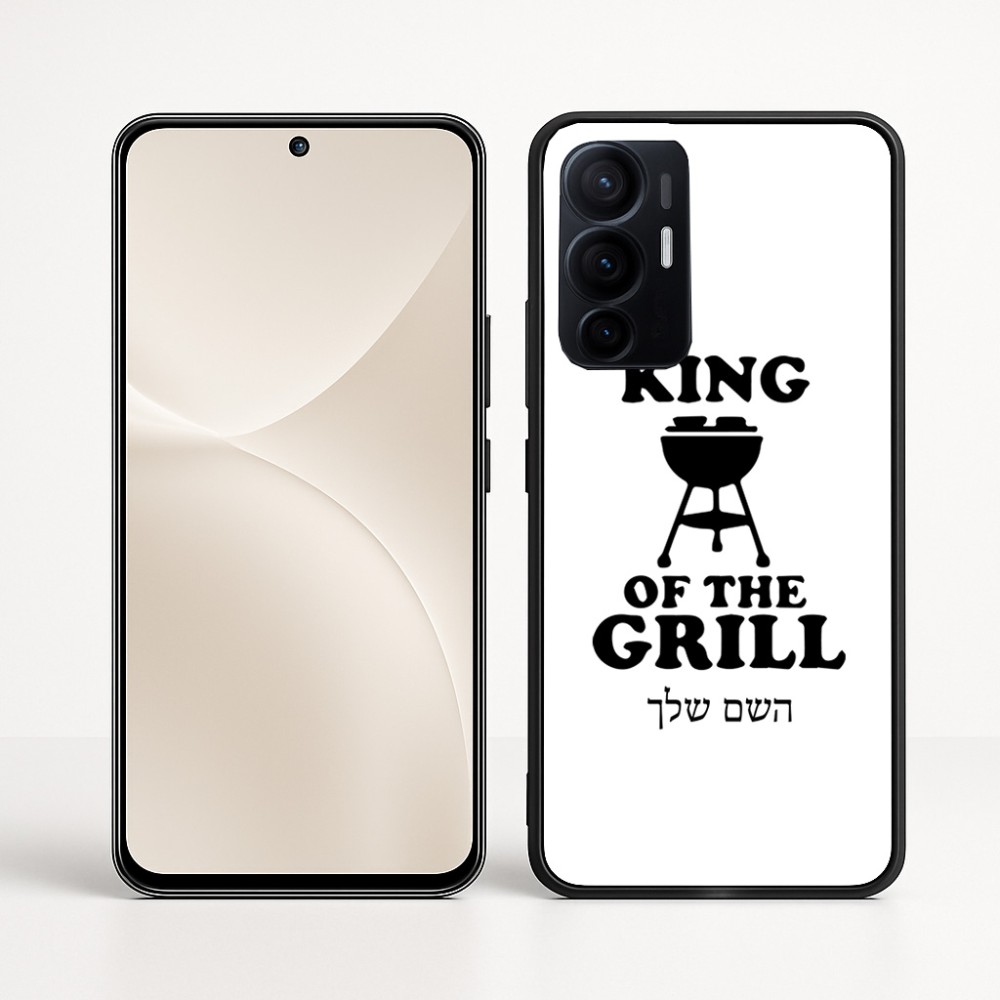 כיסוי בעיצוב אישי עם השם שלך לדגם - Realme 16 Pro+ 5G בעיצוב מלך הגריל