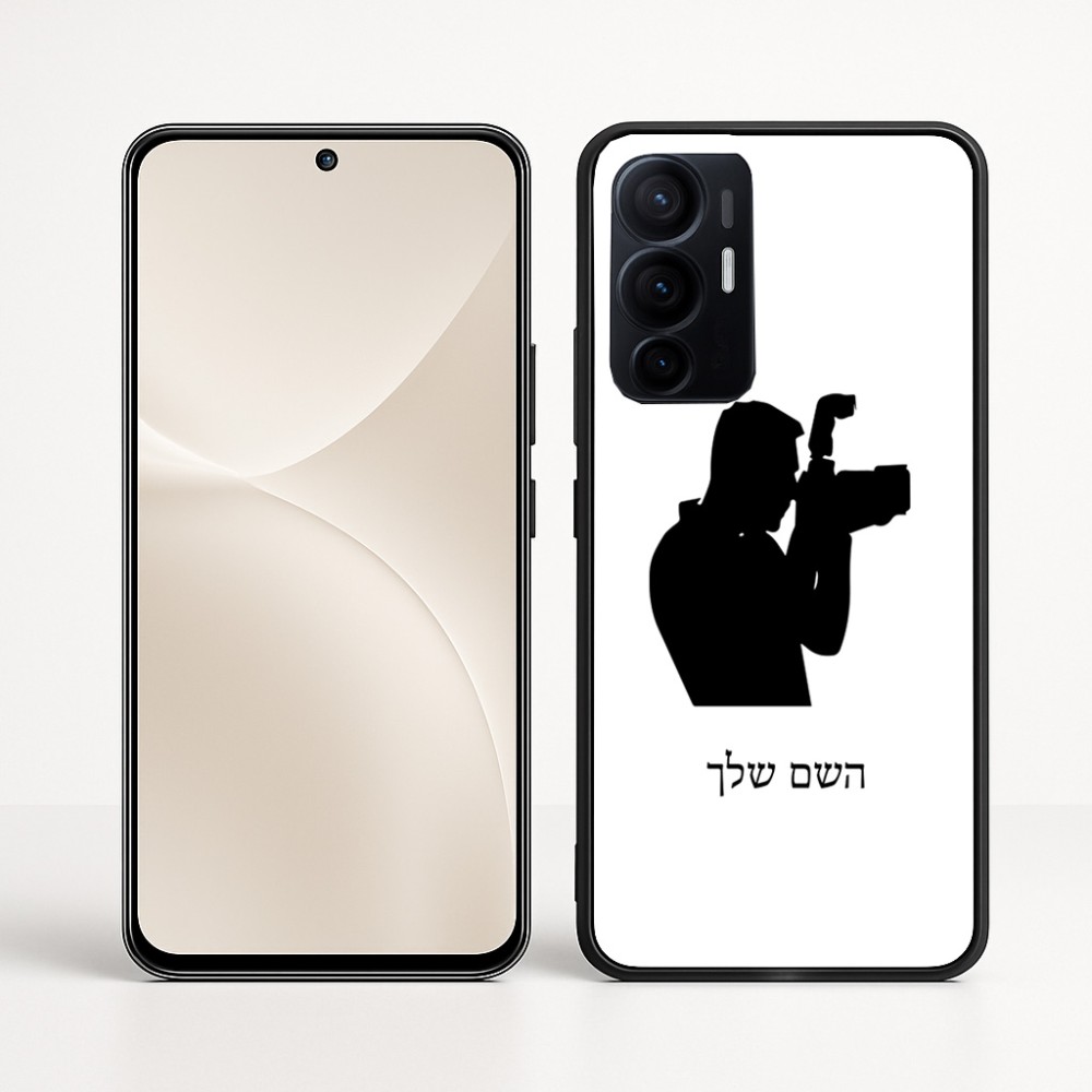 כיסוי בעיצוב אישי עם השם שלך לדגם - Realme 16 Pro+ 5G בעיצוב צלם - גברים