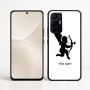 כיסוי בעיצוב אישי עם השם שלך לדגם - Realme 16 Pro+ 5G בעיצוב קופידון