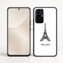 כיסוי בעיצוב אישי עם השם שלך לדגם - Realme 16 Pro+ 5G בעיצוב מגדל אייפל