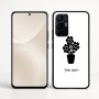 כיסוי בעיצוב אישי עם השם שלך לדגם - Realme 16 Pro+ 5G בעיצוב פרח