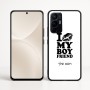 כיסוי בעיצוב אישי עם השם שלך לדגם - Realme 16 Pro+ 5G בעיצוב נשקי את חבר שלי