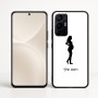 כיסוי בעיצוב אישי עם השם שלך לדגם - Realme 16 Pro+ 5G בעיצוב אישה בהריון