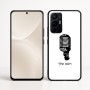 כיסוי בעיצוב אישי עם השם שלך לדגם - Realme 16 Pro+ 5G בעיצוב מיקרופון
