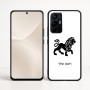 כיסוי בעיצוב אישי עם השם שלך לדגם - Realme 16 Pro+ 5G בעיצוב מזלות - אריה
