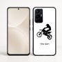 כיסוי בעיצוב אישי עם השם שלך לדגם - Realme 16 Pro+ 5G בעיצוב מוטוקרוס