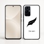 כיסוי בעיצוב אישי עם השם שלך לדגם - Realme 16 Pro+ 5G בעיצוב נוצת נוצה