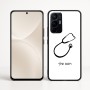 כיסוי בעיצוב אישי עם השם שלך לדגם - Realme 16 Pro+ 5G בעיצוב סטטוסקופ רופא