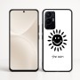 כיסוי בעיצוב אישי עם השם שלך לדגם - Realme 16 Pro+ 5G בעיצוב שמש