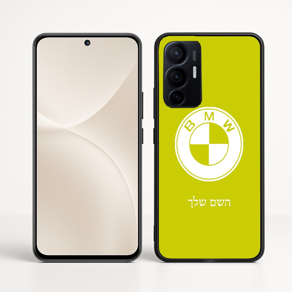 כיסוי בעיצוב אישי עם השם שלך לדגם - Realme 16 Pro+ 5G בעיצוב ב.מ.וו