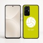 כיסוי בעיצוב אישי עם השם שלך לדגם - Realme 16 Pro+ 5G בעיצוב כדור כדורעף