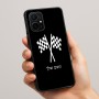 כיסוי בעיצוב אישי עם השם שלך לדגם - Realme 16 Pro+ 5G בעיצוב דגל המירוץ