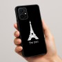 כיסוי בעיצוב אישי עם השם שלך לדגם - Realme 16 Pro+ 5G בעיצוב מגדל אייפל