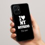 כיסוי בעיצוב אישי עם השם שלך לדגם - Realme 16 Pro+ 5G בעיצוב אוהבת את החבר שלי